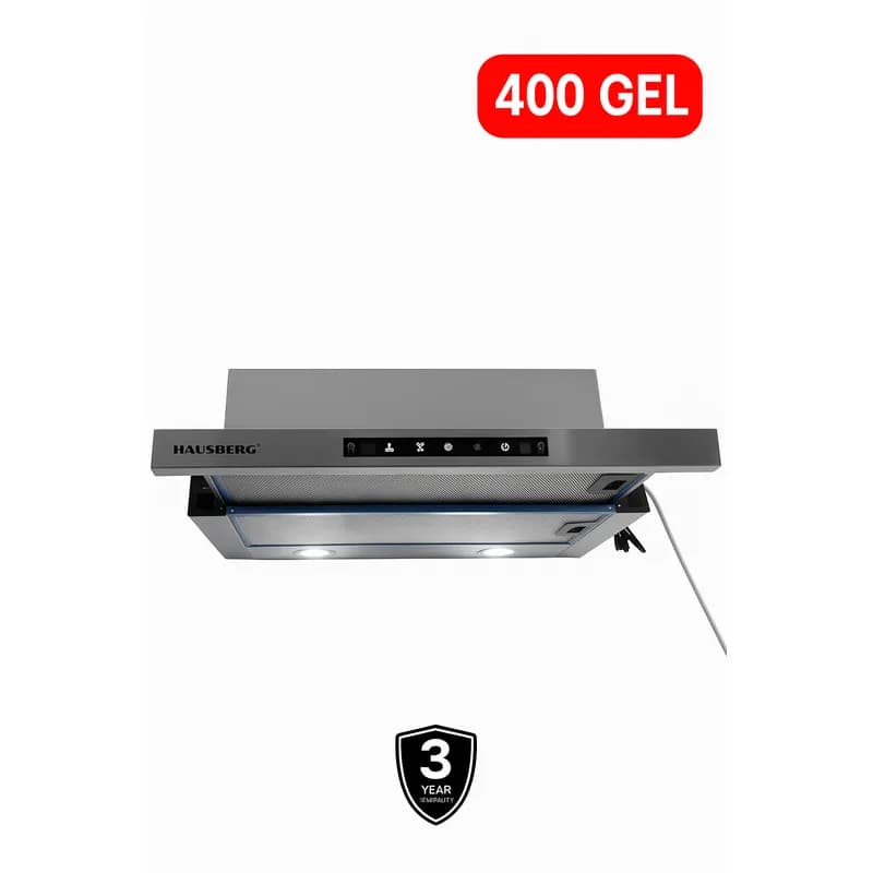 HAUSBERG HB HN 03 INOX ჩასაშენებელი გამწოვი