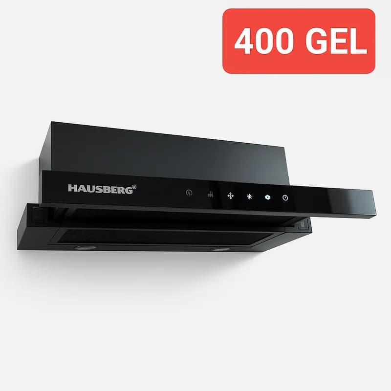 HAUSBERG HB HN 03 BLACK ჩასაშენებელი გამწოვი